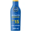 Nivea Protect & Moisture Sun Cream Spf 15 200ml