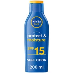Nivea Protect & Moisture Sun Cream Spf 15 200ml