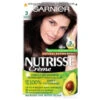 Garnier Nutrisse Creme Permanent Hair Dye - Darkest Brown