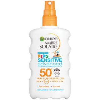 Garnier Ambre Solaire Kids Sun Lotion Spray Spf 50 200ml 1 Garnier Ambre Solaire Kids Sun Lotion Spray Spf 50 200ml