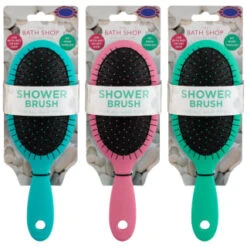 B&M Shower Brush - Blue -Beauty Product Store 321021 shower brush group