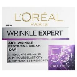 L'Oreal Paris Wrinkle Expert Anti-Wrinkle Day Cream 55 + 50ml -Beauty Product Store 330165 loreal paris anti wrinkle hydrating cream 55plus