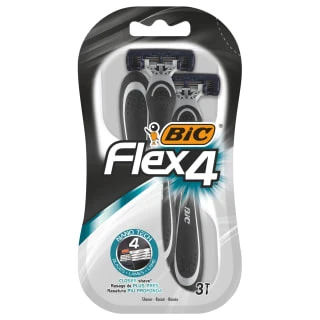 BIC Flex 4 Disposable Razors 3pk 1 BIC Flex 4 Disposable Razors 3pk