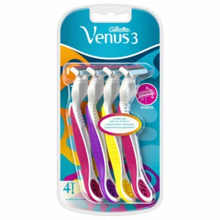 Gillette® Gillette Venus 3 Razors 4pk 1 Gillette® Gillette Venus 3 Razors 4pk