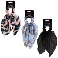 Style Studio Hair Scrunchy - Cream Plisse 5 Style Studio Hair Scrunchy - Cream Plisse -Beauty Product Store 353039 hanging hair scunchie group 2