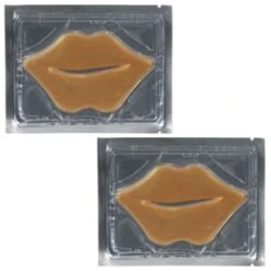 Skin Techniques Gold Hydrogel Collagen Lip Mask -Beauty Product Store 354418 skin techniques gold hydrogel collagen lip mask 2