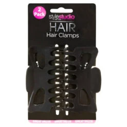 Style Studio Hair Clamps 2pk
