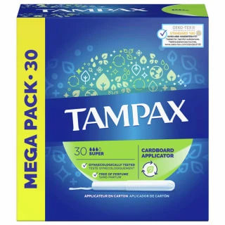 Tampax® Tampax Tampons 30pk - Super 1 Tampax® Tampax Tampons 30pk - Super