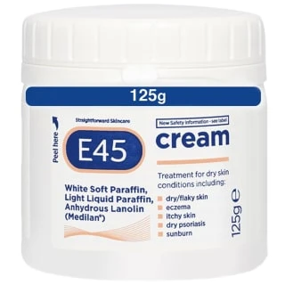 E45 Dermatological Cream 125g 1 E45 Dermatological Cream 125g