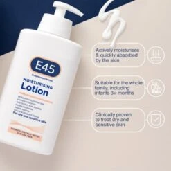 E45 Moisturising Lotion 500ml 11 E45 Moisturising Lotion 500ml -Beauty Product Store 359832 e45 moisturising lotion 500ml1