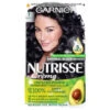 Garnier Nutrisse Creme Permanent Hair Dye - Black