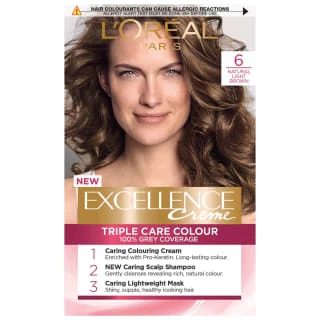 L'Oreal Excellence Creme Hair Dye - Natural Light Brown 1 L'Oreal Excellence Creme Hair Dye - Natural Light Brown