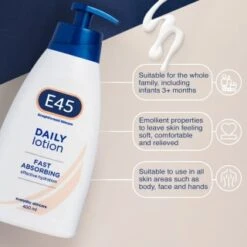E45 Daily Lotion Skincare 400ml -Beauty Product Store 377296 e45 daily lotion 400ml 3
