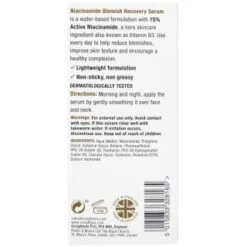 B&M Balance Niacinamide Blemish Recovery Serum 30ml -Beauty Product Store 378676 balance niacinamide blemish recovery serum 30ml 3