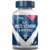 B&M Vital Vitamins Men's Multi Vitamins & Minerals 60pk