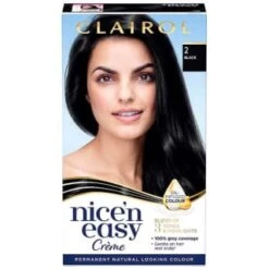 Clairol Nice'n Easy Creme Permanent Hair Dye - 2 Black