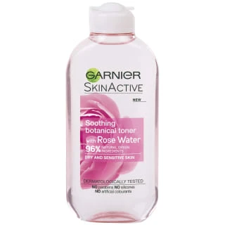 Garnier SkinActive Botanical Toner With Rose Water 200ml 1 Garnier SkinActive Botanical Toner With Rose Water 200ml