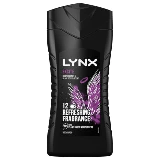 Lynx Shower Gel 225ml - Excite 1 Lynx Shower Gel 225ml - Excite