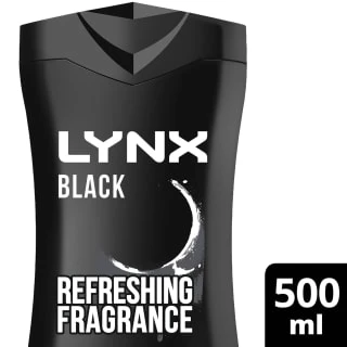 Lynx Shower Gel 500ml - Black 2 Lynx Shower Gel 500ml - Black - Image 2