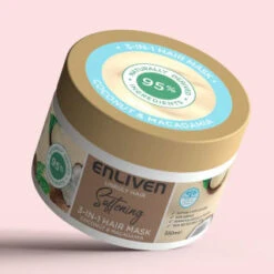 Enliven Softening 3-in-1 Hair Mask 350ml - Coconut & Macadamia -Beauty Product Store 384889 enliven mask 350ml coconut macadamia