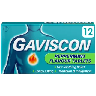 Gaviscon Peppermint Flavour Tablets 1 Gaviscon Peppermint Flavour Tablets