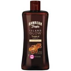 B&M Hawaiian Tropic Island Glow Tanning Oil Spf 0 200ml