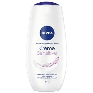 Nivea Pure Care Sensitive Shower Cream 250ml 1 Nivea Pure Care Sensitive Shower Cream 250ml