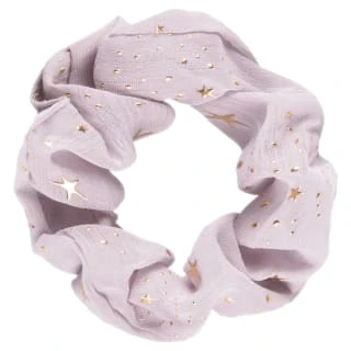 Style Studio Hair Scrunchies 5pk - Gold Stars 5 Style Studio Hair Scrunchies 5pk - Gold Stars - Image 5