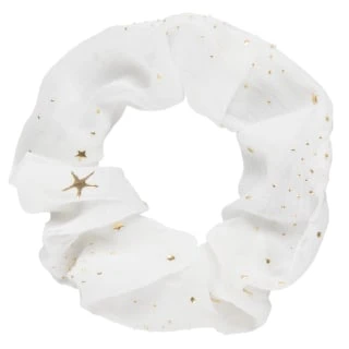 Style Studio Hair Scrunchies 5pk - Gold Stars 6 Style Studio Hair Scrunchies 5pk - Gold Stars - Image 6