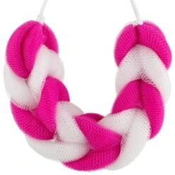 B&M The Bath Shop Collection Back Polisher - Pink & White -Beauty Product Store 394454 back polisher pink 3