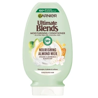 Garnier Ultimate Blends Conditioner 400ml - Almond Milk 1 Garnier Ultimate Blends Conditioner 400ml - Almond Milk