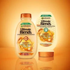 Garnier Ultimate Blends Shampoo 400ml - Honey Treasures 5 Garnier Ultimate Blends Shampoo 400ml - Honey Treasures -Beauty Product Store 395935 395937 gernier ulimate blends shampoo and conditioner honey treasures 1