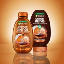 Garnier Ultimate Blends Conditioner 400ml - Coconut -Beauty Product Store 395940 395941 gernier ulimate blends shampoo and conditioner coconut