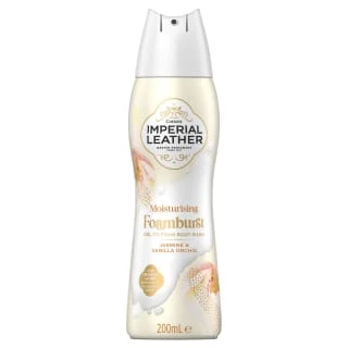 Imperial Leather Foamburst Body Wash 200ml - Jasmine & Vanilla Orchid 1 Imperial Leather Foamburst Body Wash 200ml - Jasmine & Vanilla Orchid