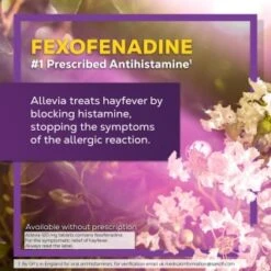 B&M Allevia 120mg Fexofenadine Tablets 7pk -Beauty Product Store 398561 7pk allevia fexofenadine hydrochloride tablets 6