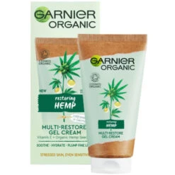 Garnier Organic Multi-Restore Gel Cream With Hemp 50ml 5 Garnier Organic Multi-Restore Gel Cream With Hemp 50ml -Beauty Product Store 402019 garnier organic restoring hemp multirestore gel cream 50ml 3